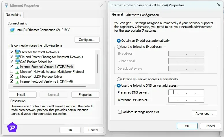 DNS server DNS alternativo