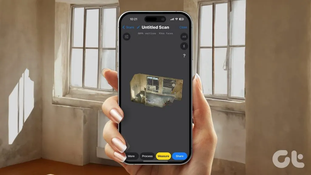 Discover this Hidden iPhone Feature to Generate a 3D Model of Your Space