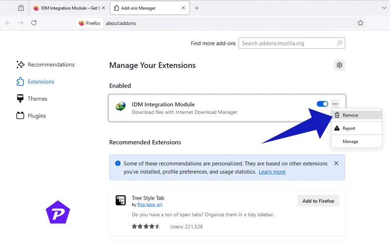 eliminar-la-extensión-idm-del-navegador-firefox