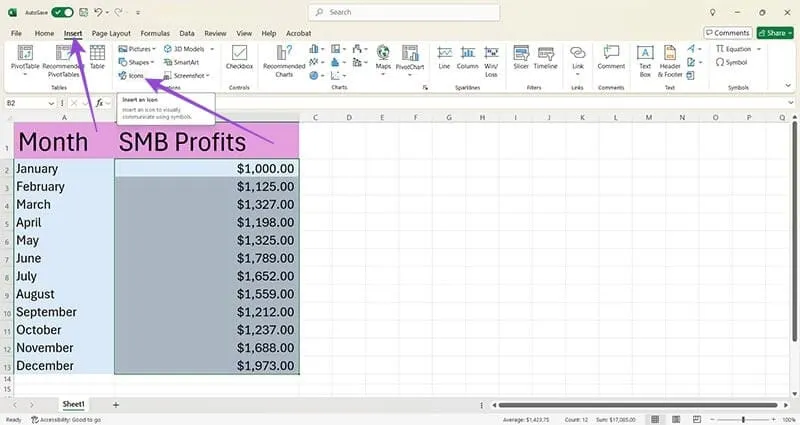 Trucos de formato en Excel 3 Cómo agregar gráficos a los datos 1