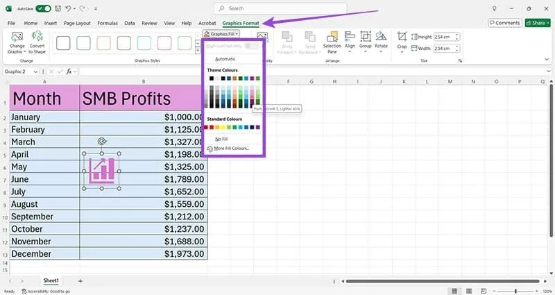 Trucos de formato en Excel 3 Cómo agregar gráficos a los datos 6