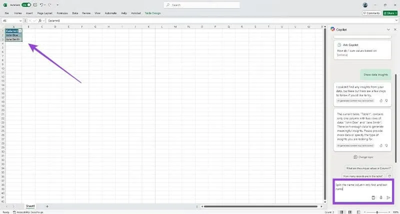 Cómo utilizar MS Copilot en Excel 6