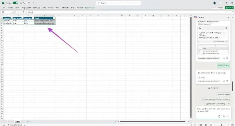 Cómo utilizar MS Copilot en Excel 9