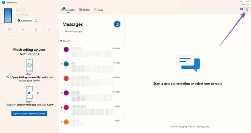 Syncing Over Mobile Data 1